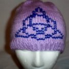 Hand Knit ~ Beaded Beanie Hats ~ Triquetra