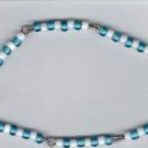 Yemaya Link Necklace/Bracelet Style A 18 inches Blessed Orisha Santeria
