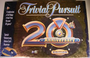 Trivial Pursuit 20th Anniversary Edition Game! Complete!