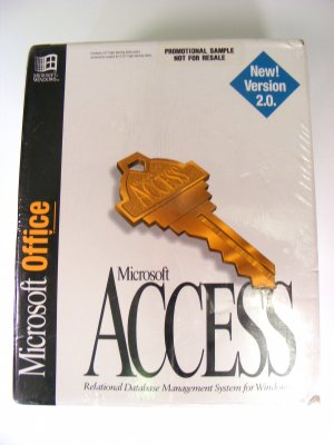 NEW Microsoft Access 2.0 for Windows 3.1 Sealed 3.5