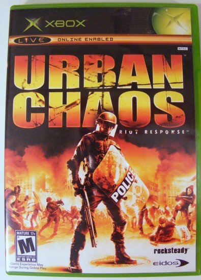 Urban Chaos for XBox Used