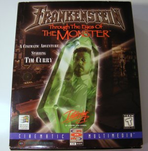 Frankenstein Tim Curry PC GAME w Original Box Interplay Eyes of the Monster