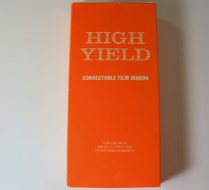 High Yield Correctable Film Ribbon for IBM Selectric II Typewriter