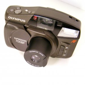 Olympus Superzoom 700BF 35mm Film Camera Super Zoom