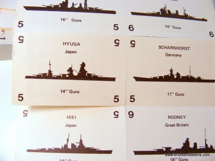 Avalon Hill Naval War Card Game Box Mostly Unpunched 1983