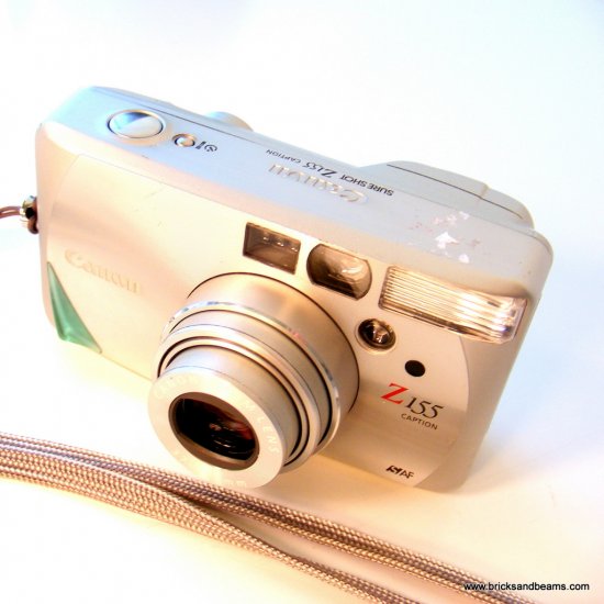 Canon Sure Shot Z155 Caption 35mm Film Camera with Strap 37155mm