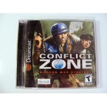 Sega Dreamcast Conflict Zone Modern War Strategy Complete