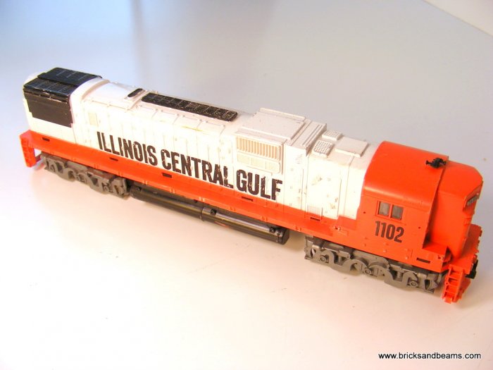 Tyco Illinois Central Gulf 1102 Diesel Model RR Train B67