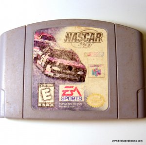 Nintendo 64 N64 EA Nascar 99 Game Cartridge