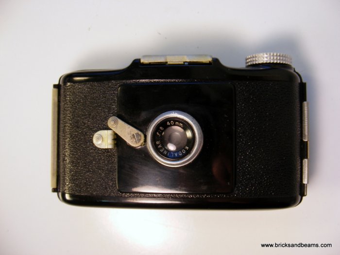 Vintage 1938 Kodak Bantam F.8 Bakelite Camera with Box and Manual