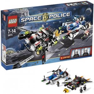 LEGO 5973 Space Police Hyperspeed Pursuit  New