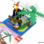 Lego 6260 Pirate Shipwreck Island Set 99% Complete with Instructions 2 Mini-Figs Parrot and Monkey