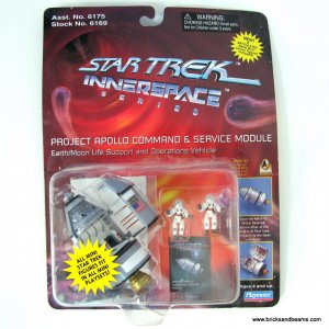 Star Trek TNG Innerspace Series Project Apollo Command Module 1996 Mini Playset New NIB 6169
