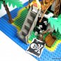 Lego 6270 Pirate Forbidden Island Set with Instructions 4 mini-figs and Monkey