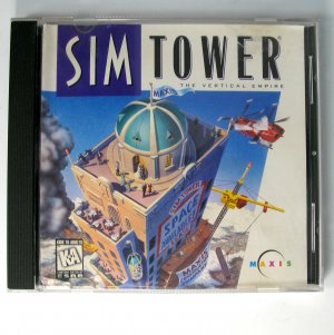 Original Sim Tower The Vertical Empire PC Game Maxis 1994