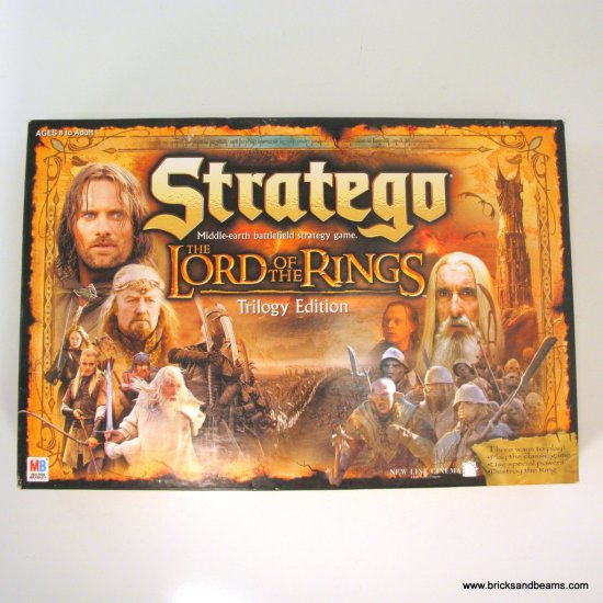 LOTR Lord of the Rings Stratego Trilogy Edition Middle-earth Game