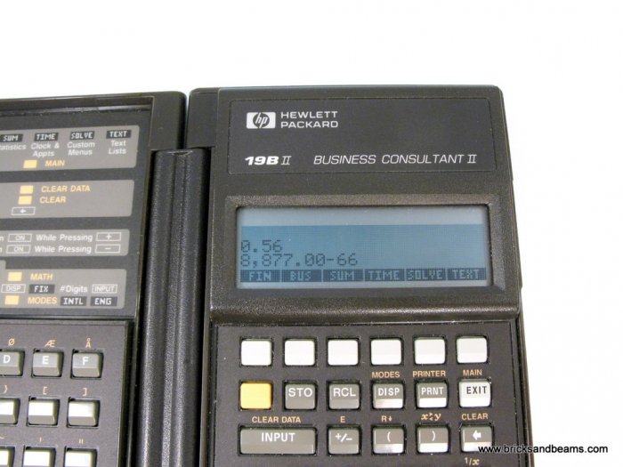 hp 10bii financial calculator used