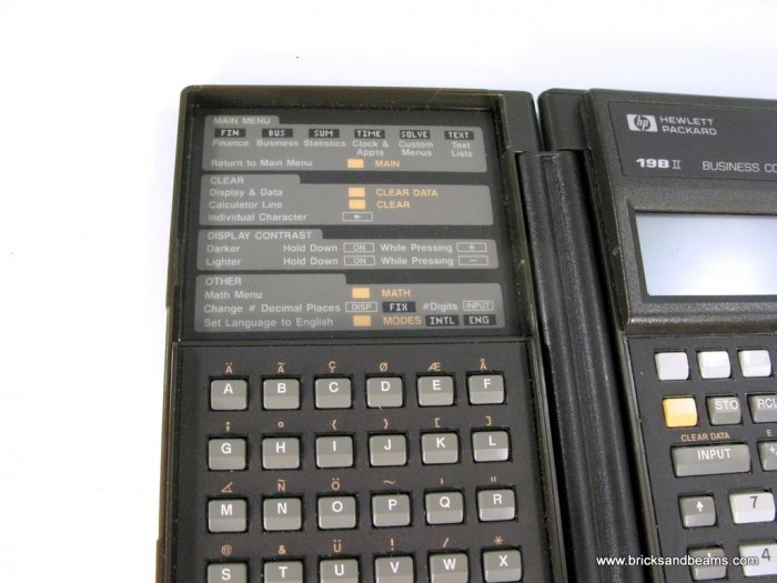 Hewlett Packard HP 19B II 19Bii Business Consultant II 2 Financial