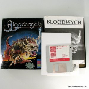 iMAGE Works Bloodwych Atari ST Video Game w Box 3.5 Floppy