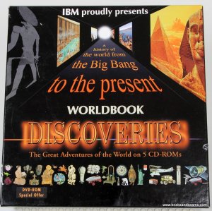 IBM Presents Worldbook Discoveries Big Bang to Present w Box PC Game
