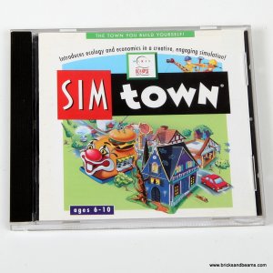 Maxis Sim Town w Jewel Case 1998 Like New
