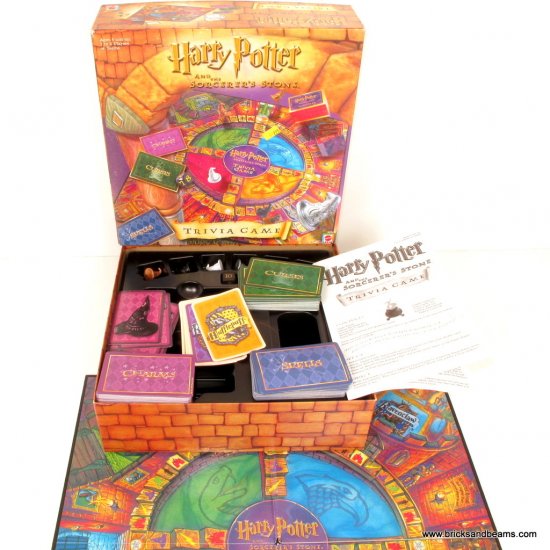 Harry Potter Sorcerer S Stone Trivia Game Used