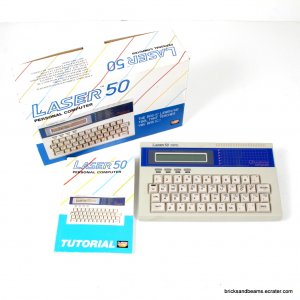 Vintage Laser 50 Personal Computer w Box Manual 1985