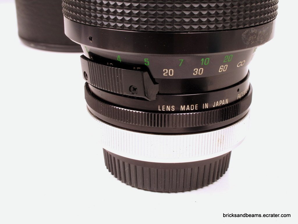 Canon FD Mount Vivitar Series 1 70210mm f 3.5 VMC Macro Zoom Lens w