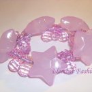 Purple star Star Bracelet /Hair Tie #AH001