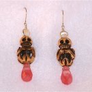 Skull & Bead Earrings