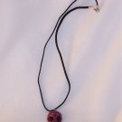 Zombie Skull Pin Necklace