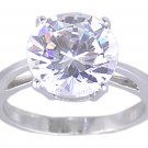 SOLITAIRE CUBIC ZIRCONIA CZ RING SIZE 5 9 or 10