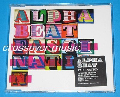 ALPHABEAT Fascination GER 5-TRK REMIX CD BIMBO JONES