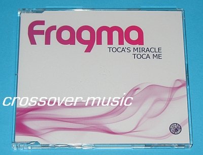 FRAGMA Toca's Miracle / Toca Me GER 6-TRK REMIX CD 2008