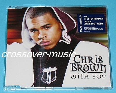 CHRIS BROWN With You GER 6-TRK REMIX CD 2008 ESPEN LIND