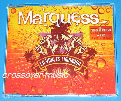 MARQUESS La Vida Es Limonada 5-TRK CD 2008 SUMMER SMASH