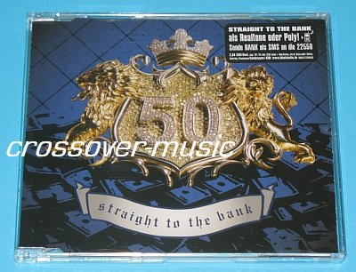 50 CENT Straight To The Bank GER 4-TRK CD 2007 w/video