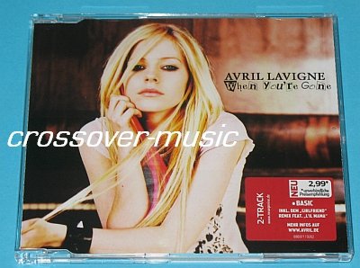 AVRIL LAVIGNE When You're Gone GER 2-TRK CD Girlfriend