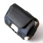 iPhone ipod Touch Leather wallet Case with Belt Clip (Black)