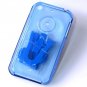 Iphone ipod Touch  Hard Crystal Clear Case (Blue) + Belt Clip