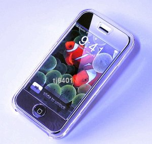 Iphone ipod Touch Hard Crystal Clear Case (Clear) + Belt Clip