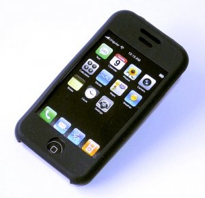 iPhone ipod Touch Silicone Protective Skin Case iTouch (Black)