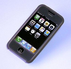 iPhone ipod Touch Silicone Protective Skin Case Itouch(Grey Black)