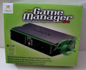 APC GMX6 Game Manager System for Xbox - Video Game Organizer and 6-Outlet 420 Joules Surge Protector