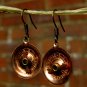 Handmade Vintage Roulette Earrings!