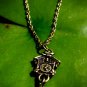 Handmade Tiny Cuckoo Clock Necklace