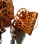 Handmade Vintage Wagon Earrings