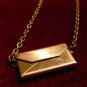 Handmade Necklace - Suitcase & Swallow