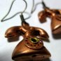 Handmade Telephone Charm Earrings