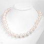 11MM!!! Freshwater Pearls-14K- 18"- Natural White!!